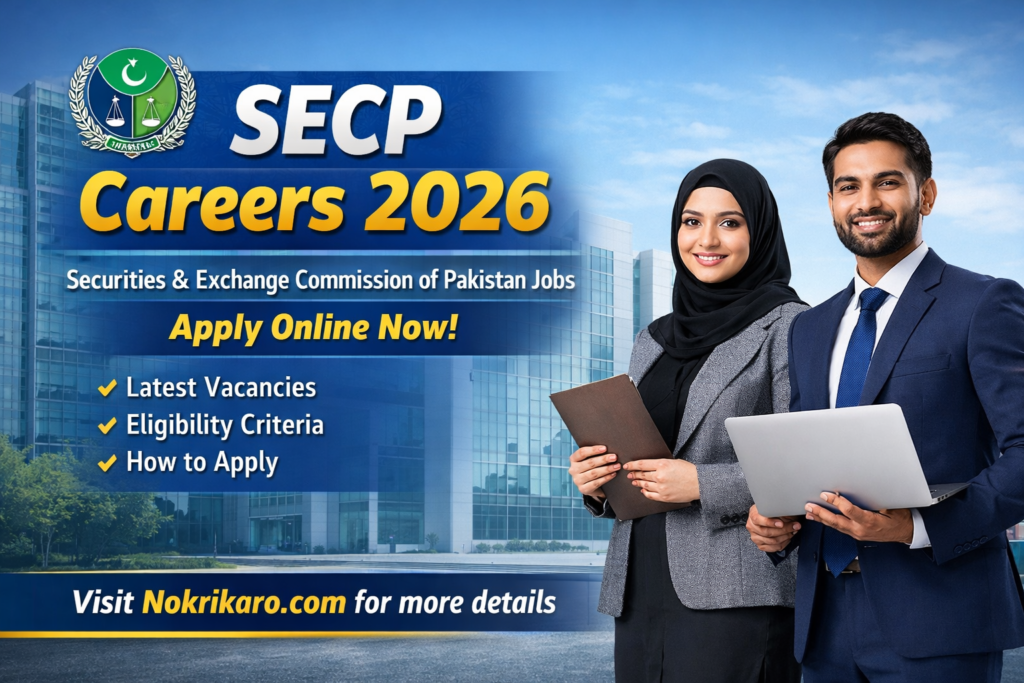 SECP Careers 2026–Pakistan Securities and Exchange Commission Online Apply | Latest Career Opportunities