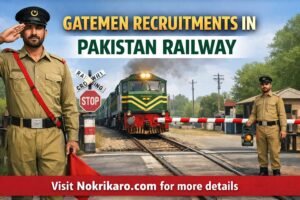 Gateman Recruitments in Pakistan Railway 2026 –Latest 100+ Vacancies | Apply Online
