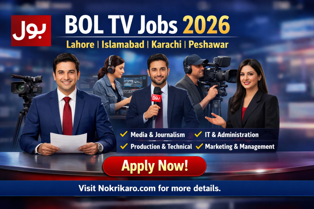 BOL TV News Jobs 2026 – Apply Online for Latest Media Careers | Exciting Opportunities