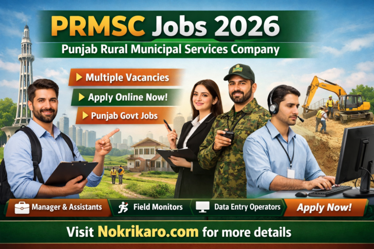 Punjab Rural Municipal Services Company PRMSC Jobs 2026 Online Apply – Latest Punjab Govt Jobs